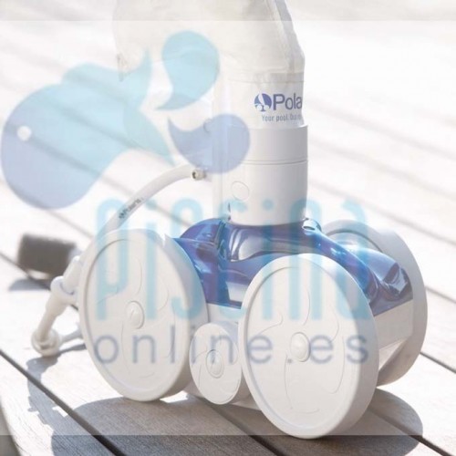 Limpiafondos de impulsión Polaris 280 detalle ruedas