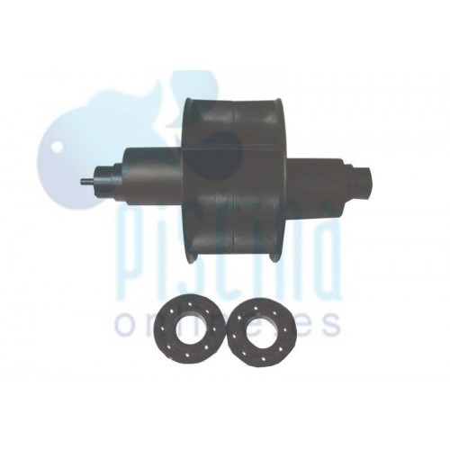 Turbina y rodamientos de...