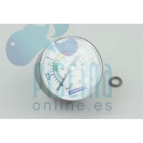 Manómetro posterior 1/8" 3...