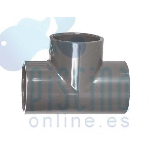 Te de 90º de PVC encolar:...