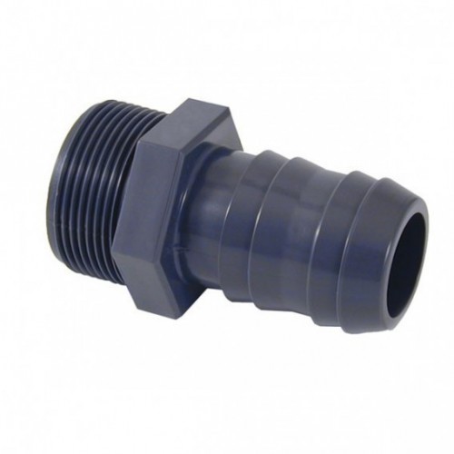 Espiga PVC conexión a PE...