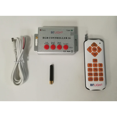 controlador RGB16 + mando para PAR56 BSV