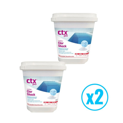 ClorShock granulado cloro rápido CTX-200 5 Kg - pack 2 envases